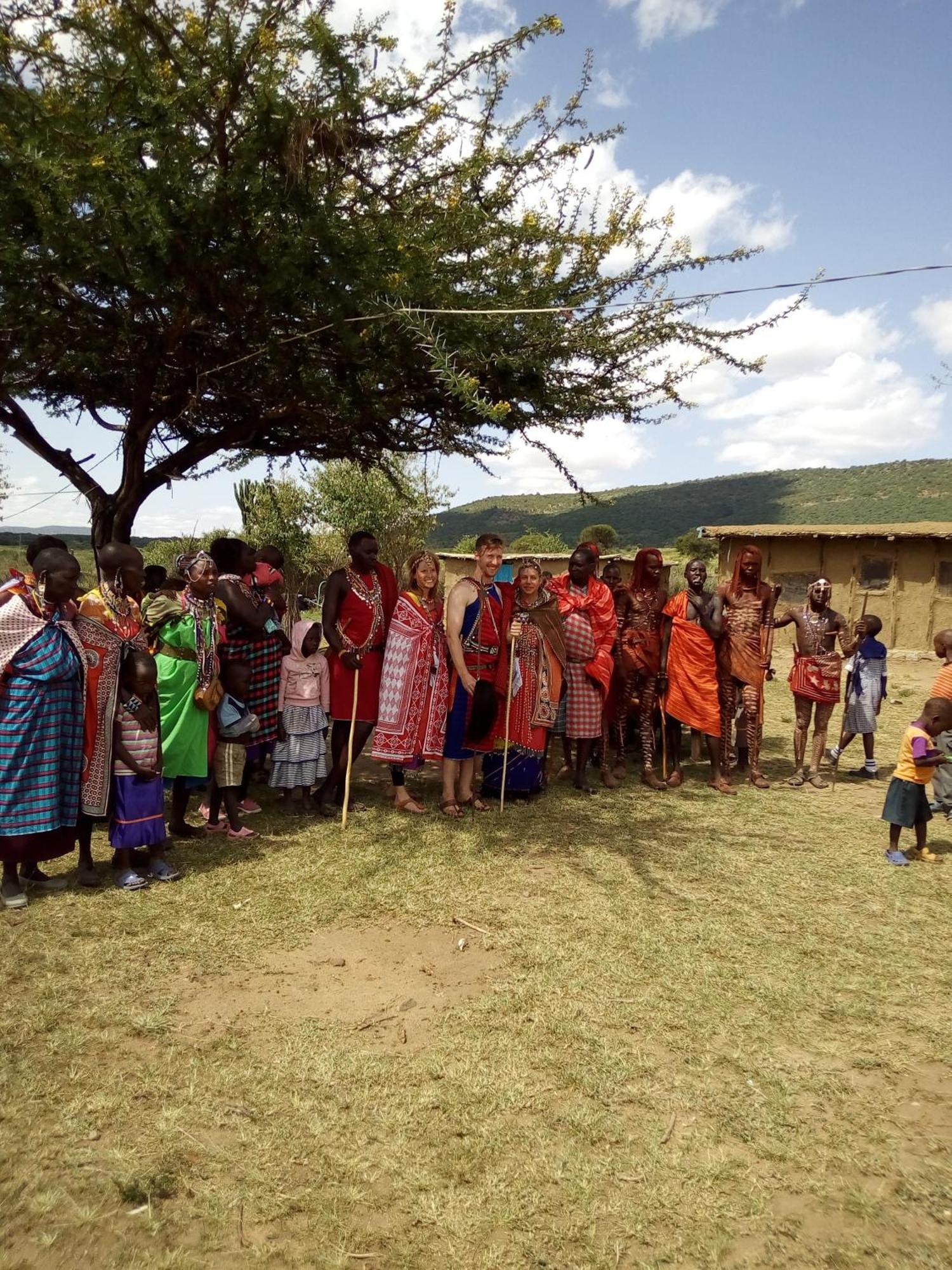 Leruk maasai safari camp Hotel Sekenani Bagian luar foto