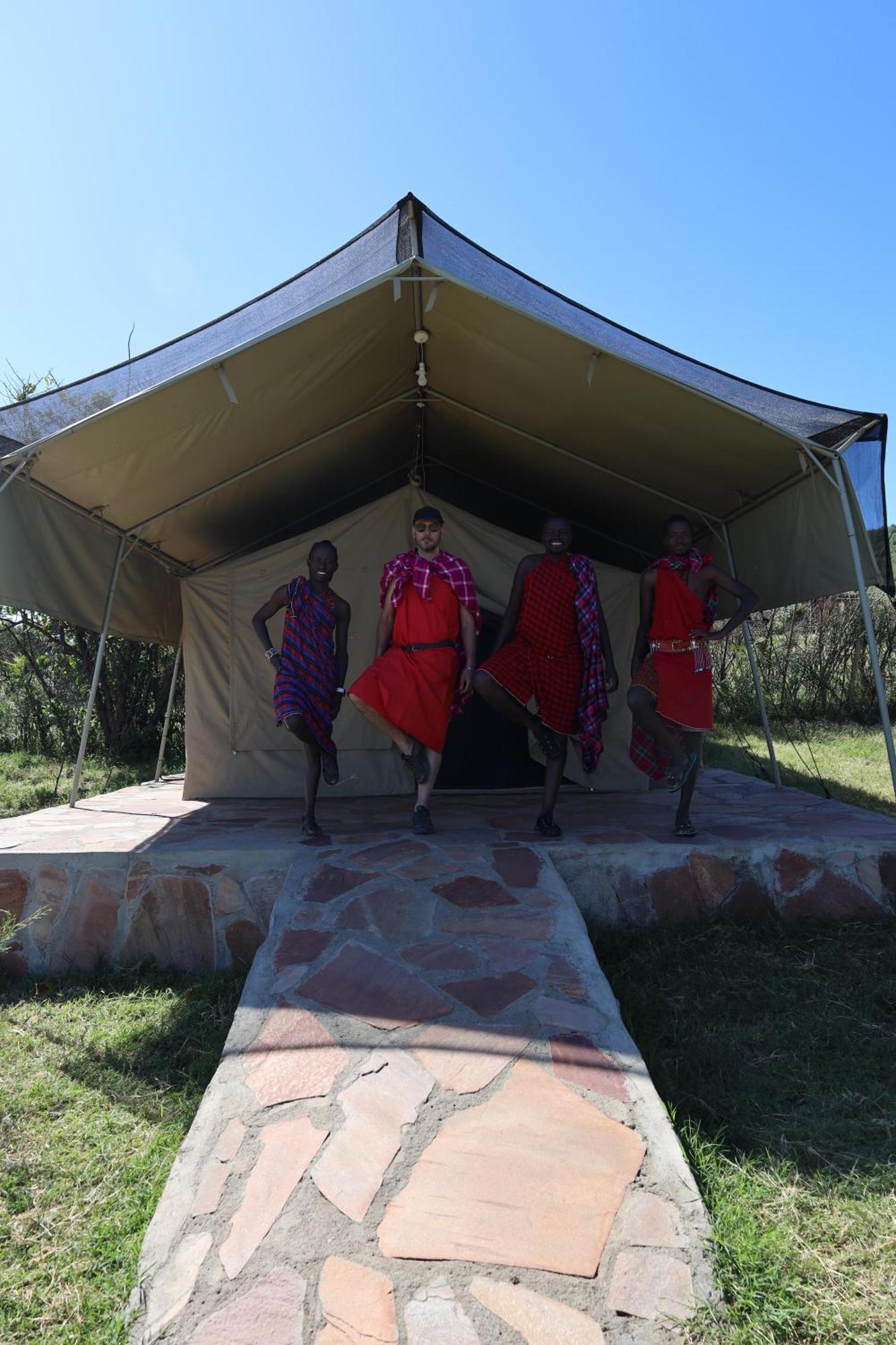 Leruk maasai safari camp Hotel Sekenani Bagian luar foto